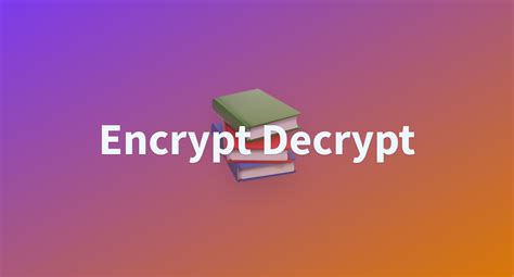 Encrypt Decrypt A Hugging Face Space By Sharmaditya