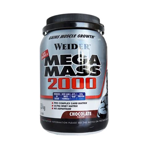 Weider Nutrition Mega Mass Gr