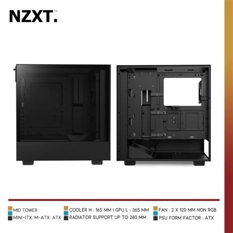 Jual Nzxt H Flow Compact Mid Tower Airflow Case Termurah Terlaris