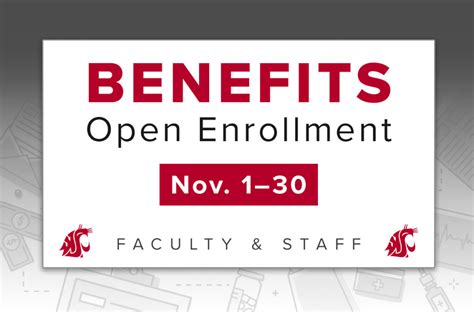 Benefits Open Enrollment Period Begins Nov System Wide Wsu Insider