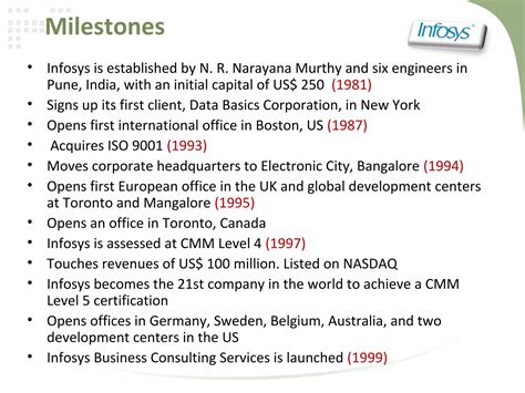 Infosys Case Study Organizational Structure Infosys Ppt