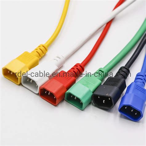 IEC320 C13 To IEC320 C14 Extension Cords VDE UL China NEMA 5 15p