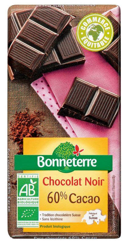 Chocolat Noir 60 Bio Bio à la une