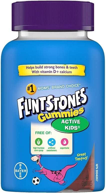 FLINTSTONES Active Kids Multivitamin Gummies – Divine