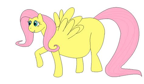 Pregnant Fluttershy Art By Inflationhub On Deviantart