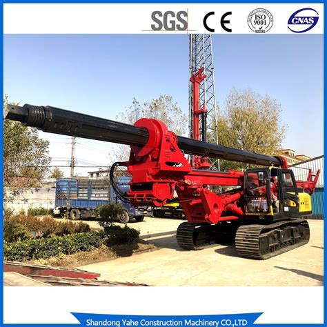 Dr 180 Hydraulic Crawler Type Rotary Engineering Drilling Rig For Land