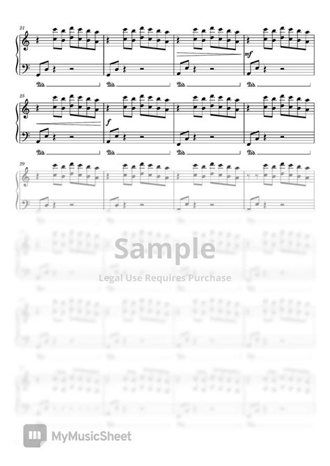 Bleach Morning Remembrance Sheets By Anime Piano Tutorials