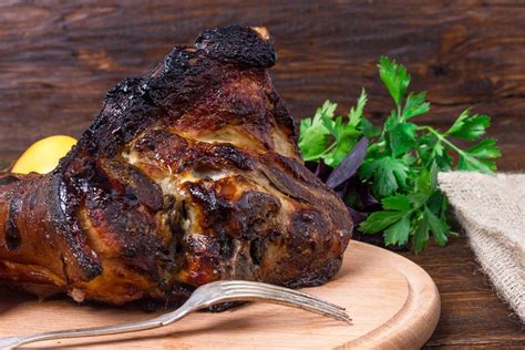 An Easy Roasted Leg Of Wild Boar Recipe Serve A Hearty Gigondas Or St