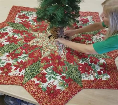 How To Sew A Christmas Tree Skirt