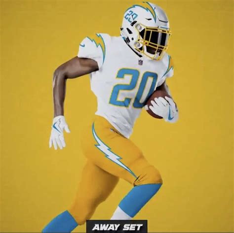 The Chargers declared their uniforms perfect, then changed them