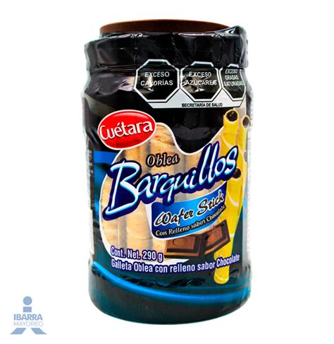 Galletas Cuetara Barquillo Chocolate G Ibarra Mayoreo