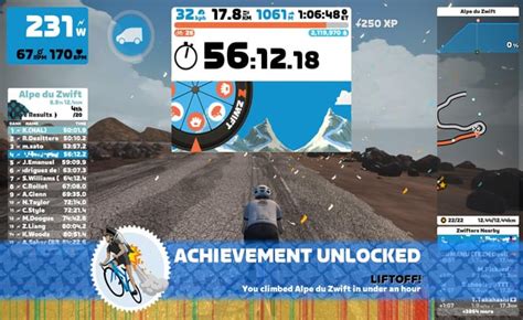 Best ride ever on Zwift! : Tron bike unlocked & First sub 60min AdZ : r ...