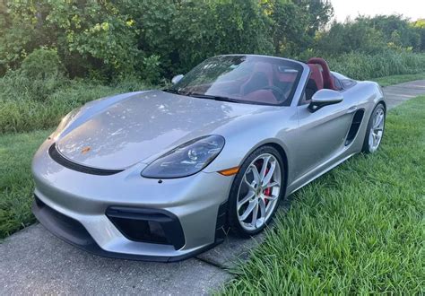 Place Bid DT DIRECT 18k Mile 2022 Porsche 718 Spyder 6 Speed PCARMARKET