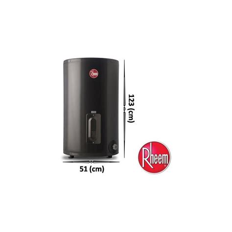 RHEEM TERMOTANQUE ELECTRICO 125LTS TEP125 DE PIE GRIS ALTA EFICIENCIA