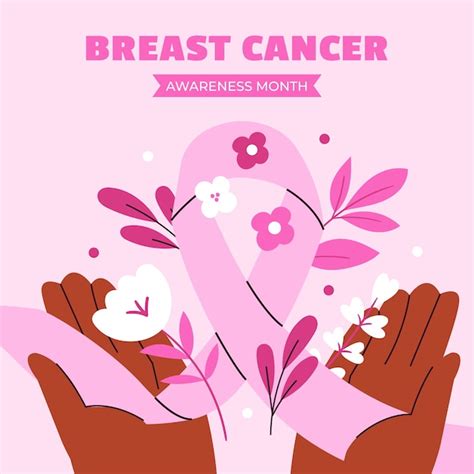 Premium Vector Illustration For Breast Cancer Awareness Month