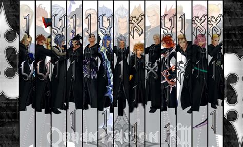 Download Kingdom Hearts Organization Xiii In Action Wallpaper