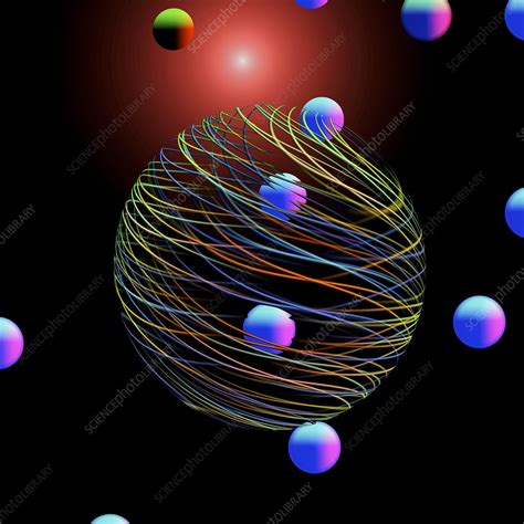 Quantum Data Illustration Stock Image F0272078 Science Photo