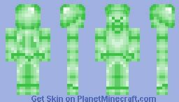 Green steve Minecraft Skin