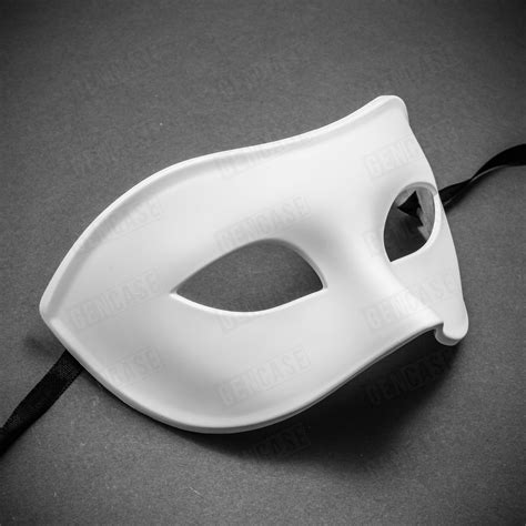 White Venetian Mask