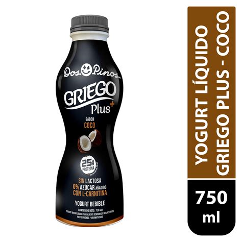 Comprar Yogurt Líquido Dos Pinos Griego Plus Coco 750ml Walmart Costa Rica