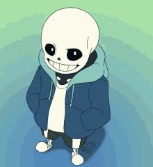 Sans Shrug Sticker - Sans Shrug - Discover & Share GIFs