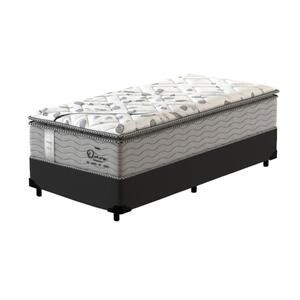 Cama Box Solteiro King Preta Colch O De Molas Ensacadas Probel