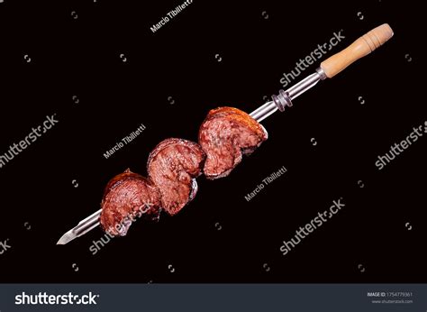 Brazilian Traditional Barbecue Rump Cap On Stock Photo 1754779361 ...