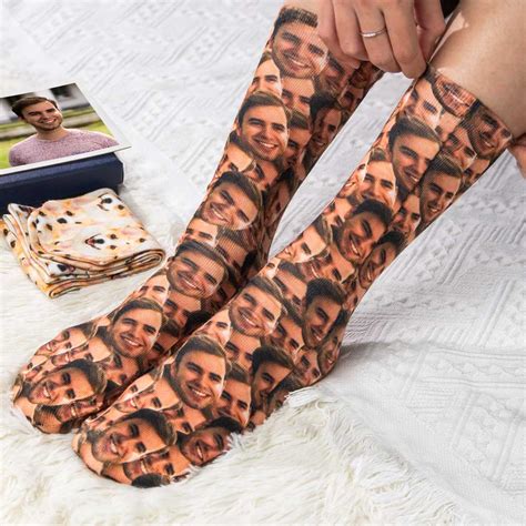 Personalized Funny Face Socks with Photo - CALLIE