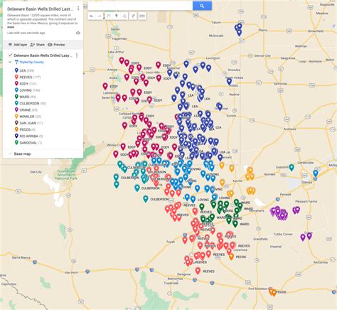 Delaware Basin Map and Operator List – Oil Gas Leads