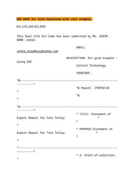 DOCX SAP ABAP ALV Grid Explained With Real Example DOKUMEN TIPS