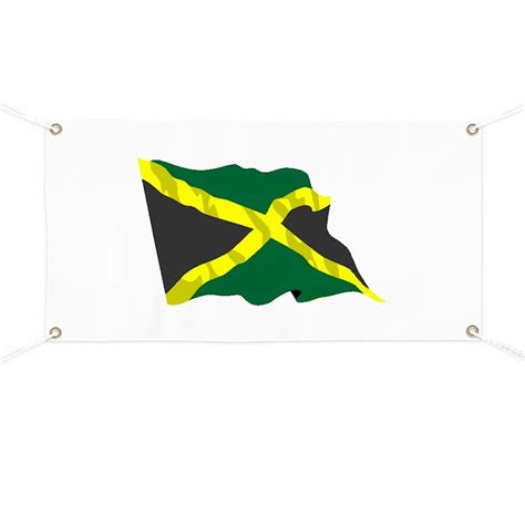 Jamaica Flag Banner by WorldFlagGifts