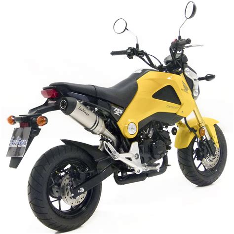 Leo Vince Honda Grom 13 15 Stainless Steel Standard Mount Lv One Racing