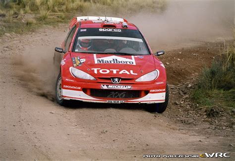 Burns Richard Reid Robert Peugeot Wrc Ypf Rally Argentina