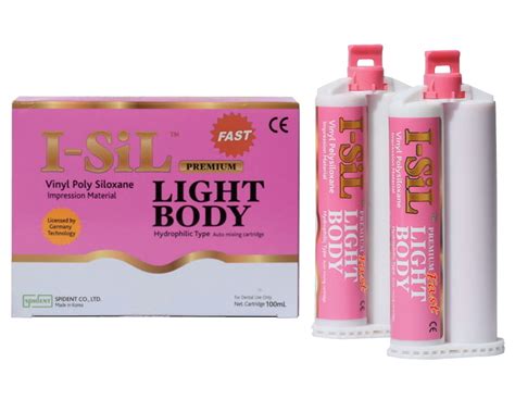 I Sil VPS Premium Light Body Impression Material Fast Set 4