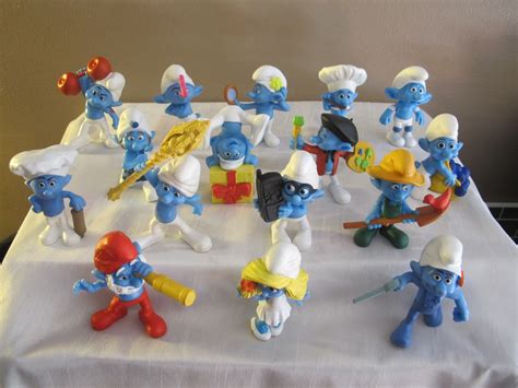 McDonalds The Smurfs Movie Figures for Sale - Jojo's Retro Toy Box