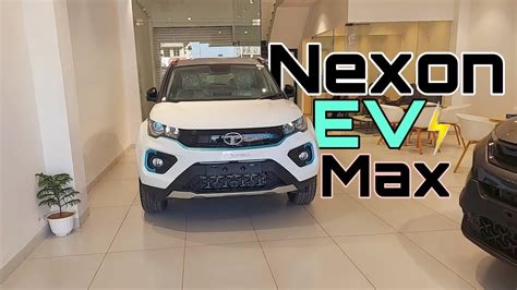 Tata Nexon Ev Max Xz Plus Lux Variant Full Detailed Review 2023 Youtube