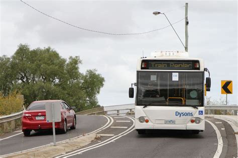 Dysons Bus Ao On A Sunbury Line Rail Replacement Service Along