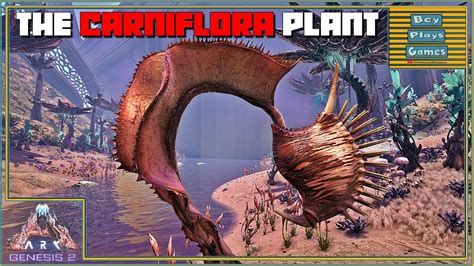 Ark Genesis 2 The Carnivorous Plant Carniflora Easy Black Pearls