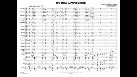 It S Only A Paper Moon Arranged By Rick Stitzel YouTube