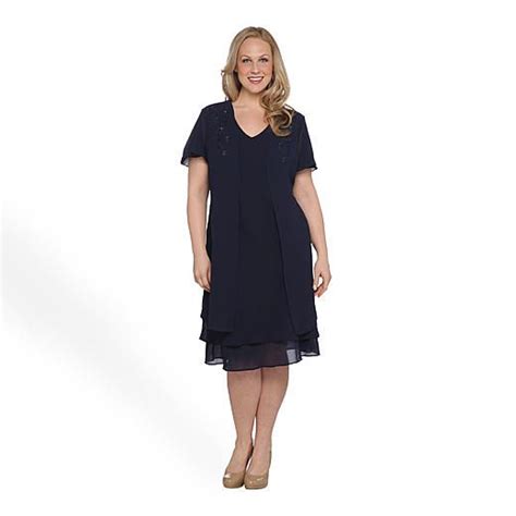 Another Thyme Embroidered Navy Mock Dress Mock Dress Dresses Fashion