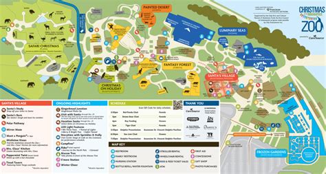 Indianapolis Zoo Map and Brochure (2019 - 2024) | ThemeParkBrochures.net