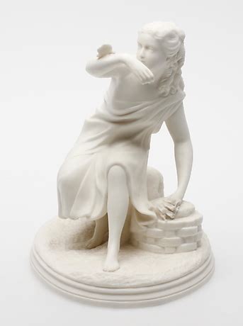 FIGURIN Parian Gustavsberg Tidigt 1900 Tal Keramik Porslin