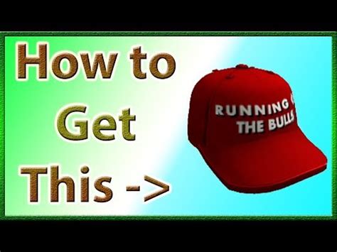 How To Get The Encierro Cap On ROBLOX Free Item For The Running Of The