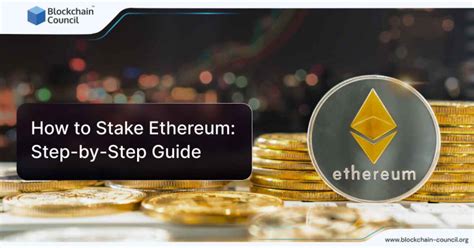 How To Stake Ethereum Step By Step Guide Blockchain Council