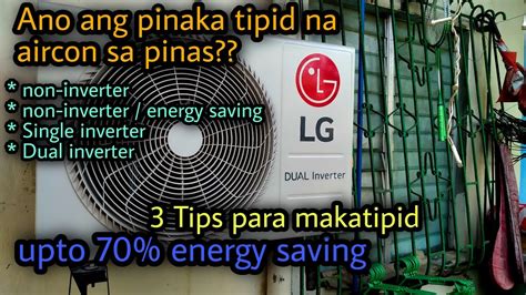 Aircon Na Tipid Sa Kuryente Eto Ang 3 Tips Para Makatipid Youtube