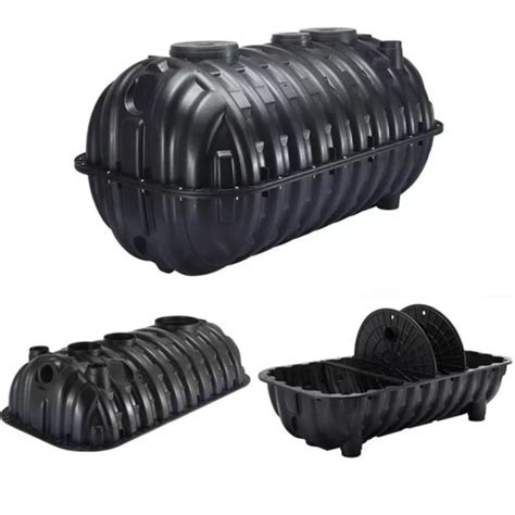 Household Hdpe Three Chamber Biogas Septic Tank For Toilet System