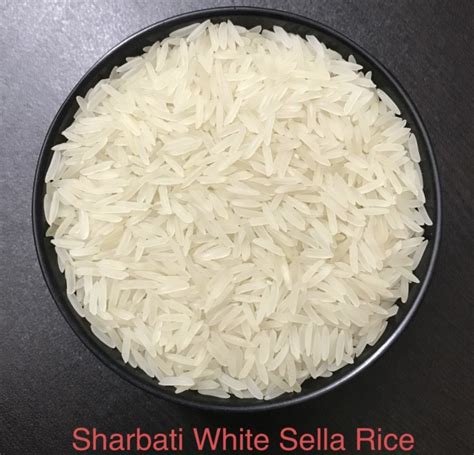 Soft Common Sharbati Parboiled Basmati Rice Packaging Type Jute Bags