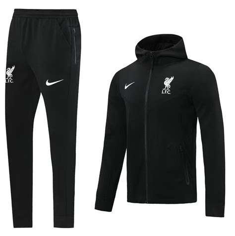 Liverpool Fc Black Tracksuit By Nike Soccerarmor