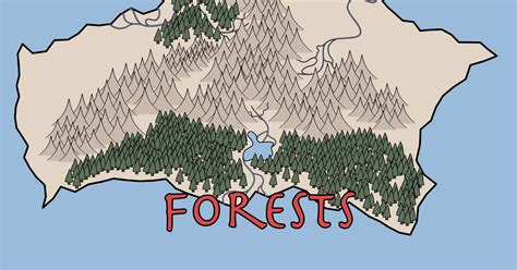 Making a Fantasy Map: Forests – H. M. Turnbull