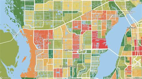 The Safest And Most Dangerous Places In Cape Coral Fl Crime Maps And Statistics